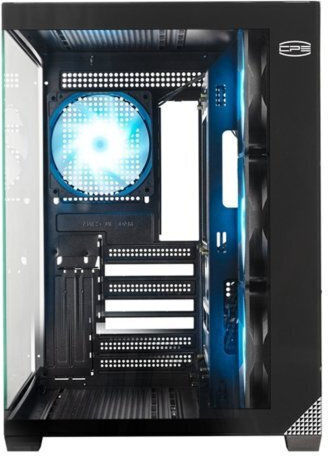 PCCOOLER C3 T700 ARGB Gaming Middle Tower Carcasă PC cu Panou Lateral Negru
