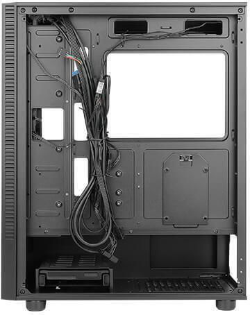 Antec NX410 Gaming Midi Tower Computer Case with Window Panel Black