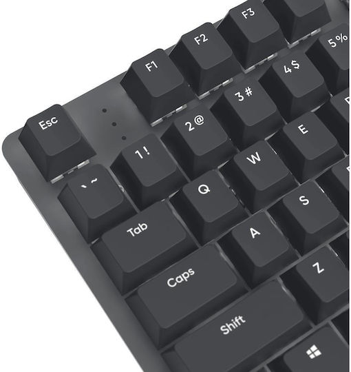 Nubi NK87 Гейминг Механична Клавиатура Без ключове с G3MS Sapphire суичове и Подсветени клавиши (Английски US) Черен