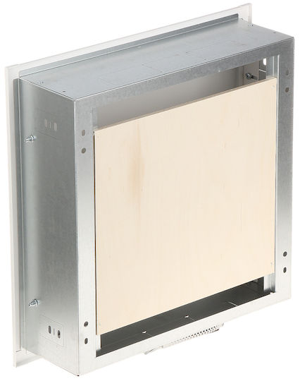 Stalflex Flush-Mounted Gehäuse Omp4 Weiß 400x400x120 Stück