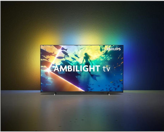 Philips Смарт Телевизор 55" 4K UHD Edge LED Ambilight HDR (2025)