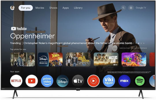 Sharp Smart Τηλεόραση 55" 4K UHD LED 55HL4465E HDR (2026)