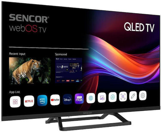 Sencor Smart Τηλεόραση 32" Full HD QLED SLE 32QF860B HDR (2025)