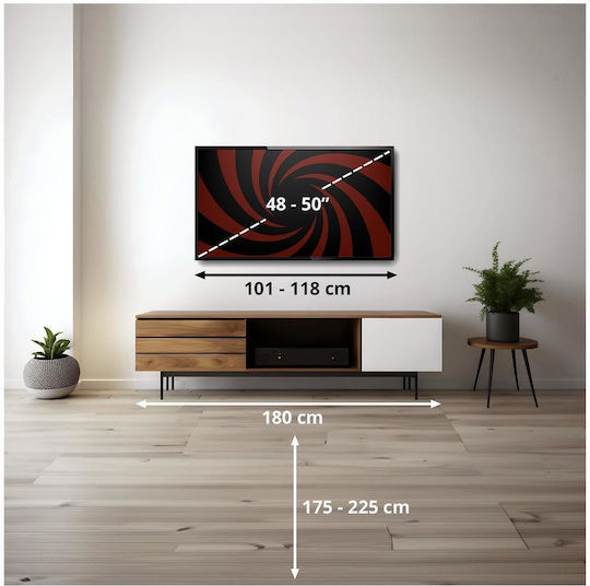 Sharp Smart Τηλεόραση 50" 4K UHD QLED 50HR8465E HDR (2023)