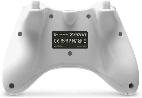 Hyperkin Xenon Ενσύρματο Gamepad για PC / Xbox One / Xbox Series Λευκό