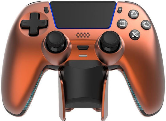 Deltaco GAM-199 Ασύρματο Gamepad για PS5 Πορτοκαλί