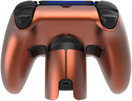 Deltaco GAM-199 Ασύρματο Gamepad για PS5 Πορτοκαλί