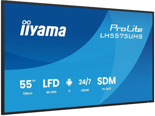 Iiyama LH5575UHS-B2AG Public Display LED IPS 4K UHD 55"