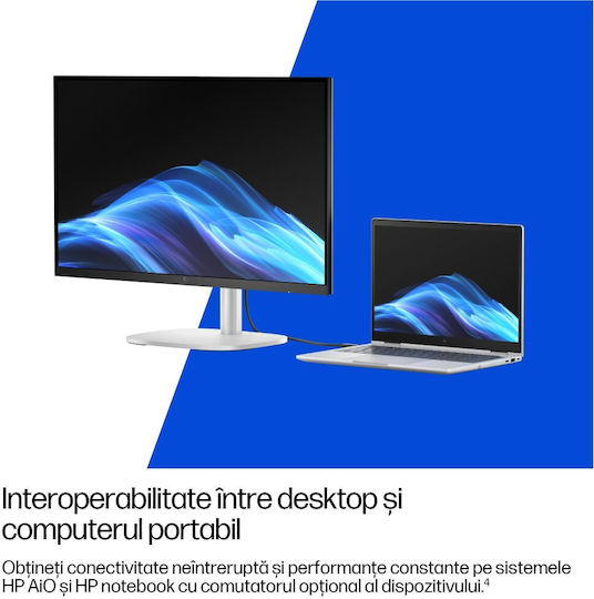 HP Elitestudio 8 G1i 27" (Nucleu Ultra 5-235/16GB/512GB SSD/W11 Pro) Argintiu