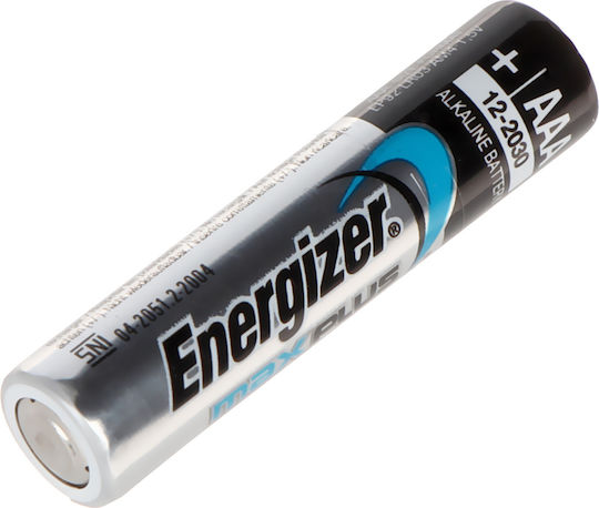 Energizer Max Plus Алкални Батерии AAA 1.5V 4бр