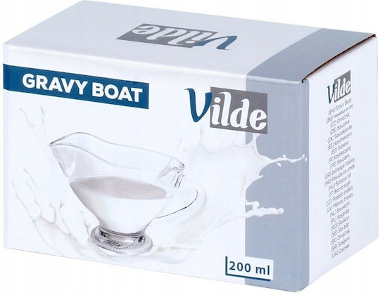 Vilde Glas Sauciere Transparent 200ml