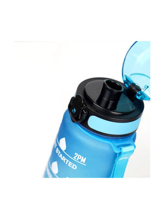 ecarla Αθλητικό Παγούρι 1000ml Τιρκουάζ