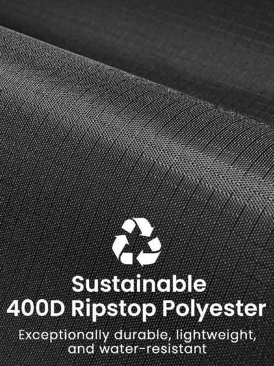 tomtoc Tasche Rucksack für Laptop in Schwarz Farbe