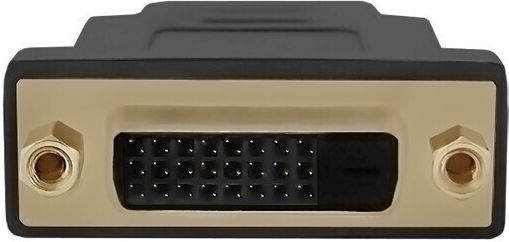Qoltec Convertor HDMI masculin în DVI-D masculin 1buc 50515