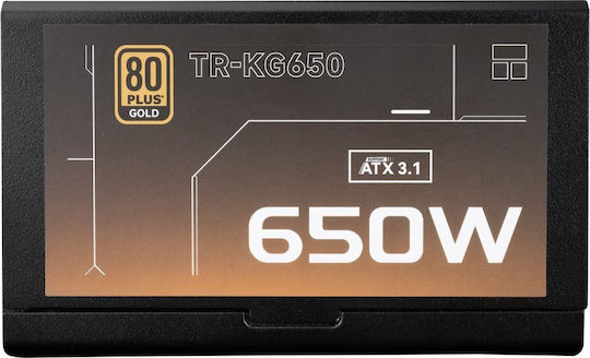 Thermalright TR-KG650 650W Negru Sursă de Alimentare Complet Modulară 80 Plus Gold
