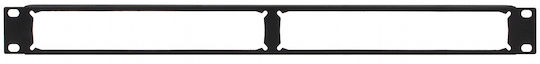 Delta Patch Panel για Rack 1U 19" Μαύρο