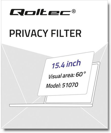 Qoltec Filtru De Ecran Pentru Laptop 15.4" 51070