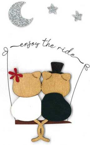 Wedding Greeting Card 15x11cm