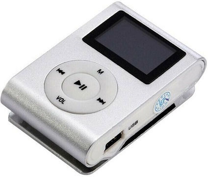 EZRA MP3-2 MP3-Spieler mit Display LCD Rosa
