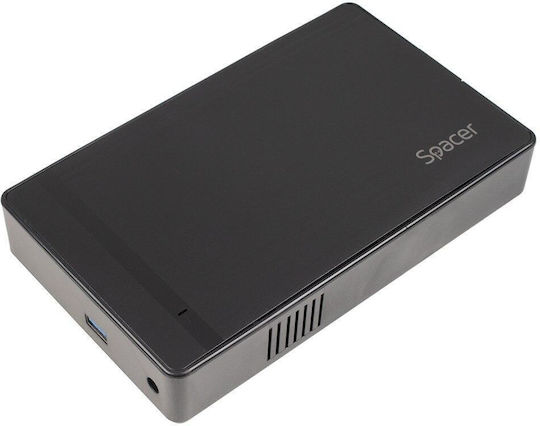 Spacer External Rack Hdd Ssd 3.5 Inch Sata Usb 3.0 Pc Interface Power Supply Plastic Black