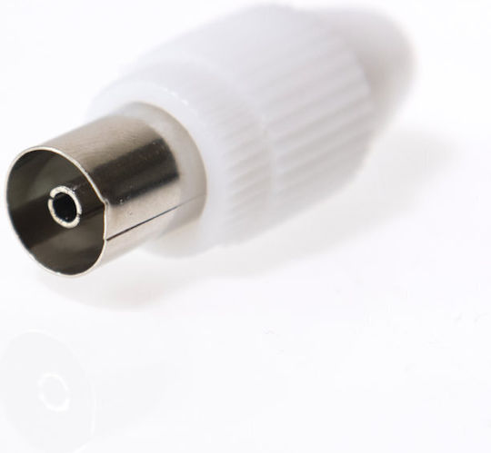 Osio OCK-2008 Βύσμα Coaxial female Λευκό OCK-2008