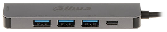 Dahua DH-TC35 USB-C Docking Station with HDMI 4K PD Gray