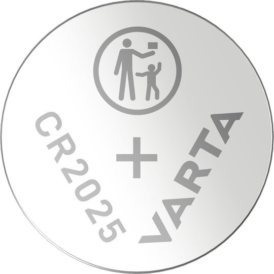Varta Cr 2025 Lithium Coin Button Battery Remote Watch Scale 3v