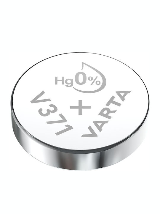 Varta V371 Silver Oxide Button Cell Battery Sr69 Watch 1.55v