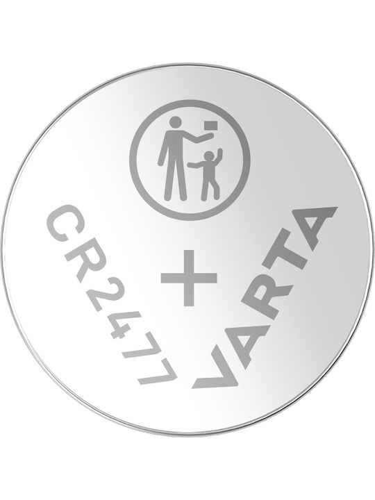 Varta Cr 2477 Lithium Knopfzellenbatterie Für Uhr Fernbedienung Waage 3V