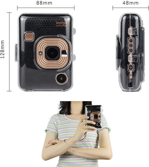 Etui Transparent Pvc Case Fujifilm Instax Mini Liplay Camera