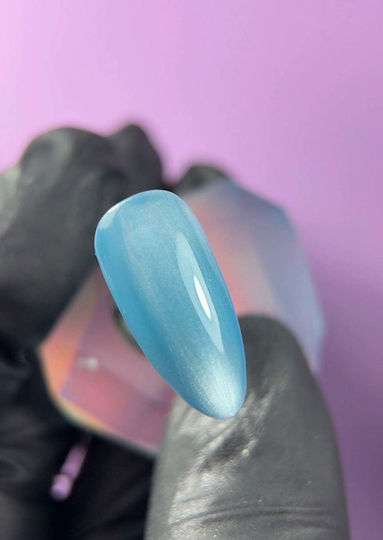 Jelly Gelly Ojă Pentru Unghii Cu Gel Ocean Silk Ochi De Pisică 12ml
