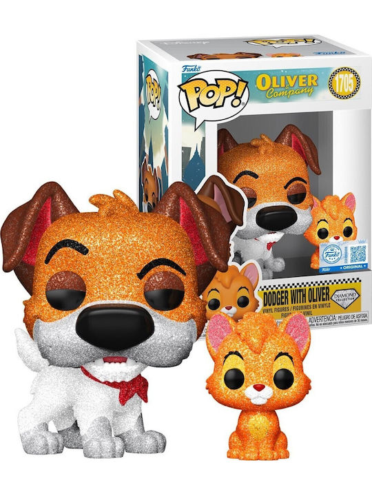 Funko Поп! Филми: Disney - Доджър с Оливър 1705 Специално издание