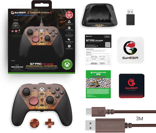 Gamesir G7 Pro Wireless & Wired Gamepad with Hall Effect Sticks for Android / PC / Xbox One / Xbox Series Dragon’s Dogma 2 Edition