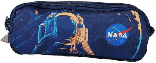 NASA Pencil Case Barrel with 2 Compartments