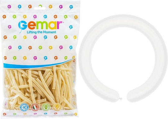 Balloon Modelling Elongated 260q Transparent 100 Pieces