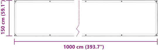 vidaXL 3429300 Θερμοκήπιο Τύπου Σπίτι