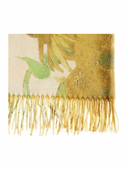 Signare Γυναικείο Φουλάρι Κίτρινο