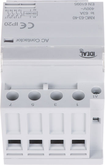 Ideal Elektrische Schaltpaneel-Druckknopfschalter 400V 63A