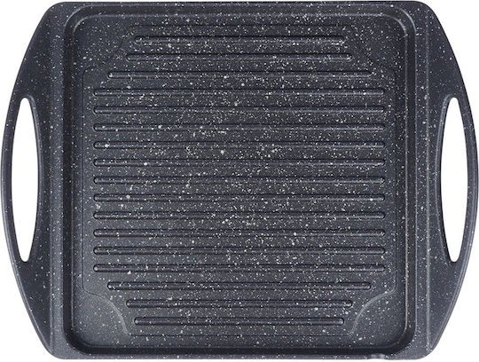 Orion Placă de Copt Antiaderentă cu Suprafață Ceramică Striată 34cm x 26.5cm