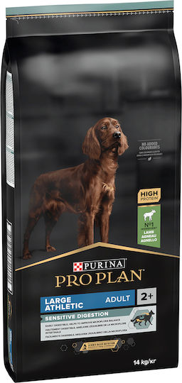Pro Plan Sensitive Digestion 14кг Суха Храна за Възрастни Кучета от Големи Породи с Агнешко