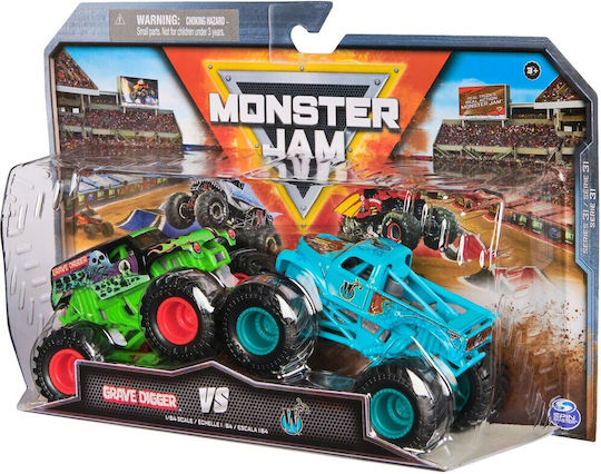 Spin Master Monster Jam Thunderroarus Срещу Velociraptor 2 Опаковки Превозно Средство 20150279