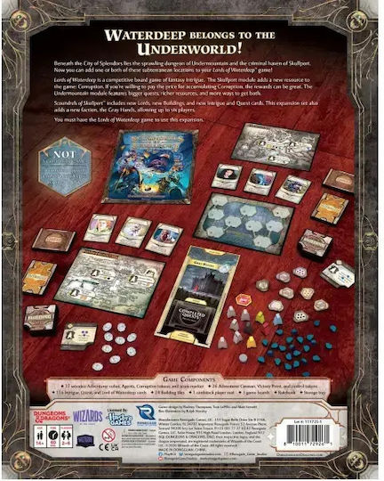 Επέκταση Παιχνιδιού Lords Waterdeep RGS02926 Wizards of the Coast