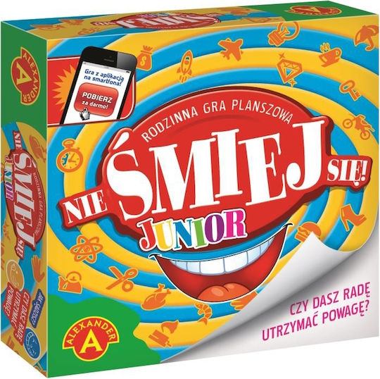 Board Game Don't Mess! Junior for 3-8 Players 5+ Years Old (PL) Alexander Toys