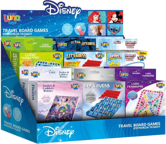 Board Game Φιδάκι Disney Frozen for 2-4 Players 3+ Years Old Luna