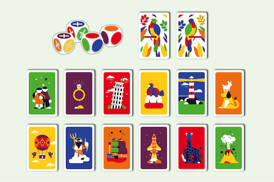 Board Game Color Game for 2-7 Players 6+ Years Old (PL) Nasza Ksiegarnia