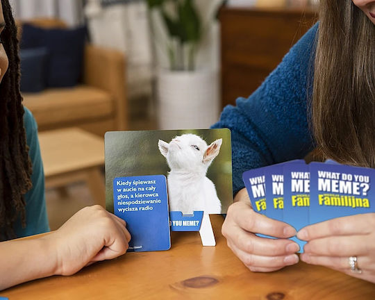 Board Game What Do You Meme? Family Edition (PL) for 3-10 Players 8+ Years Old (PL) Epee