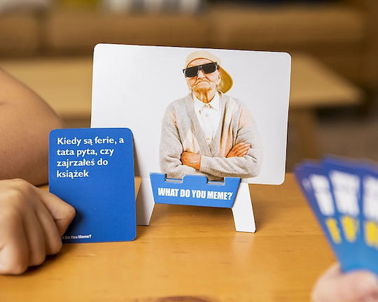 Board Game What Do You Meme? Family Edition (PL) for 3-10 Players 8+ Years Old (PL) Epee
