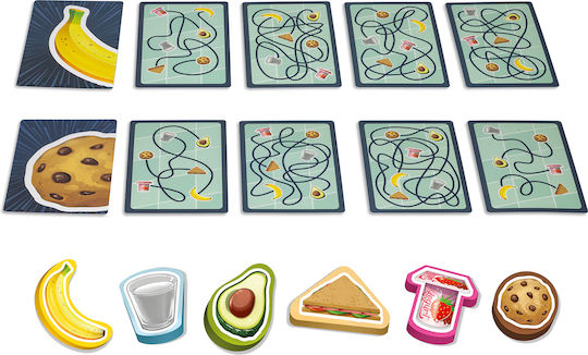 Board Game Monsters Behind the Scenes for 2-5 Players 4+ Years Old (PL) Granna