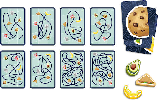 Board Game Monsters Behind the Scenes for 2-5 Players 4+ Years Old (PL) Granna