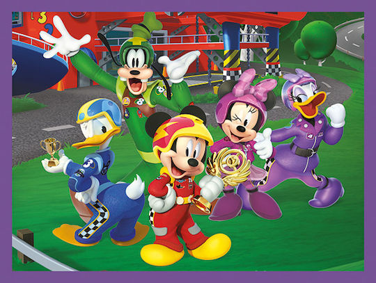 Kinderpuzzle Mickey And The Roadster Racers 12pcs Clementoni